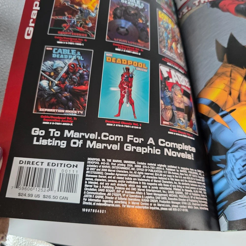 Marvel deadpool vs